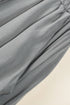 Drawstring Smocked High Waist Wide Leg Pants
